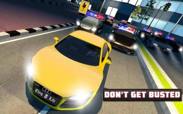 Police Car Chase Night Escape screenshot 12