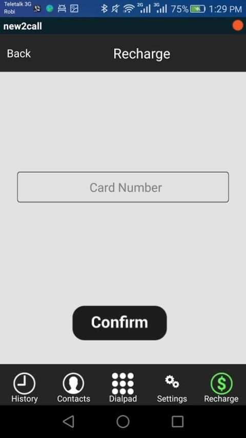 New2call स्क्रीनशॉट 6