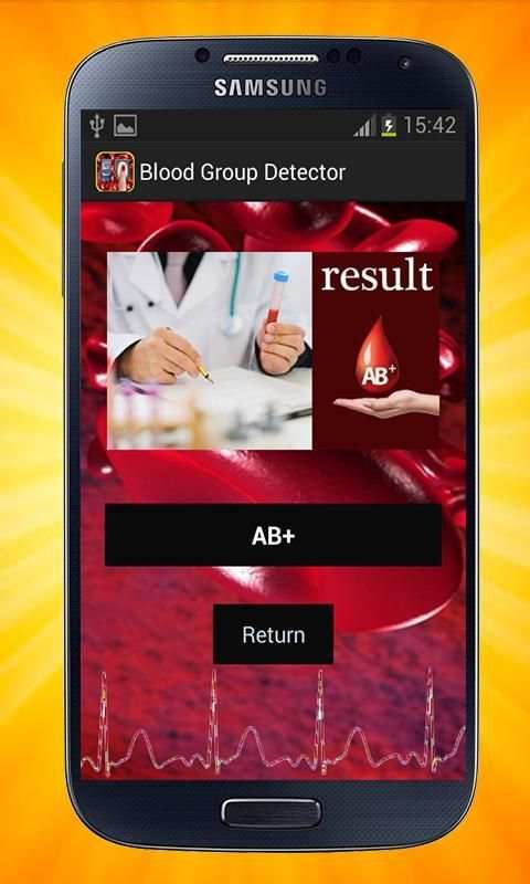 Blood Group Scanner Prank 3 تصوير الشاشة