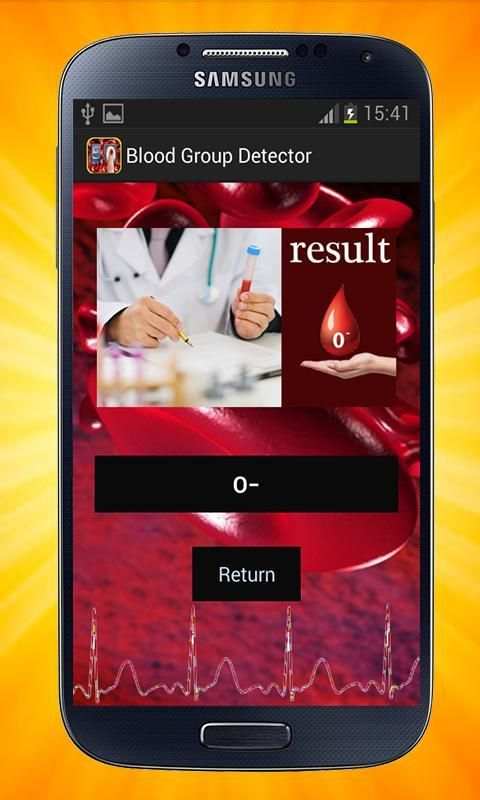 Blood Group Scanner Prank 4 تصوير الشاشة