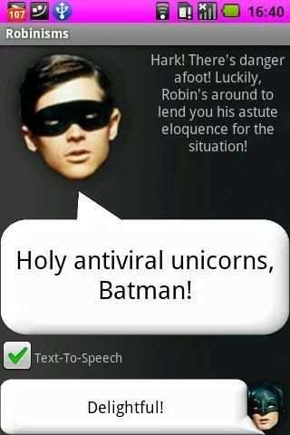 Robinisms screenshot 1
