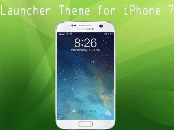 Launcher android theme for ios screenshot 3