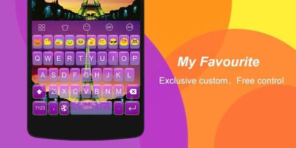 Emoji-Gif Shark Input Keyboard स्क्रीनशॉट 1