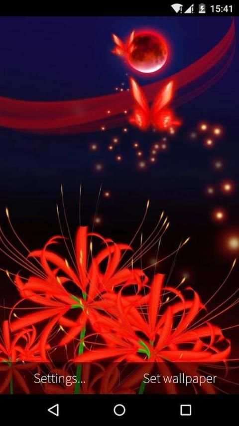 3D Butterfly Flower Wallpaper 6 تصوير الشاشة
