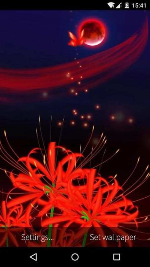 3D Butterfly Flower Wallpaper 4 تصوير الشاشة