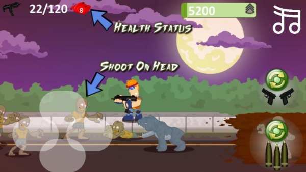 Zombie Shootout In Zombieville screenshot 6