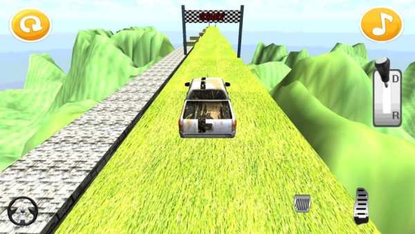 3D Hill Climb Racing स्क्रीनशॉट 2