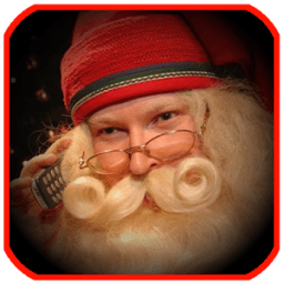 Talking Santa - Text Chat Call أيقونة