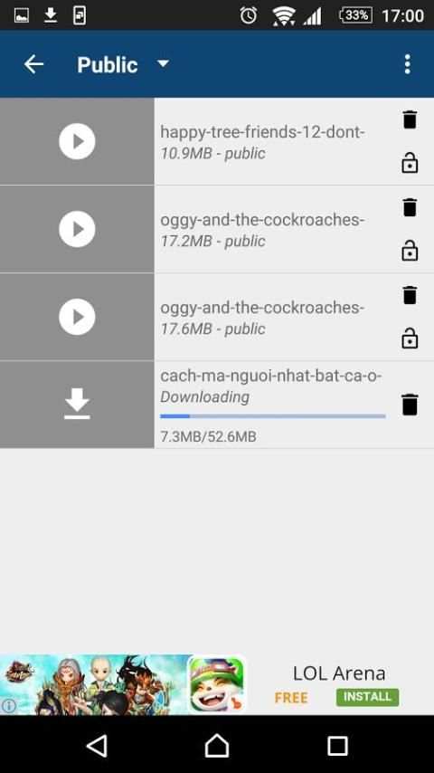 VTube: Video Downloader स्क्रीनशॉट 7