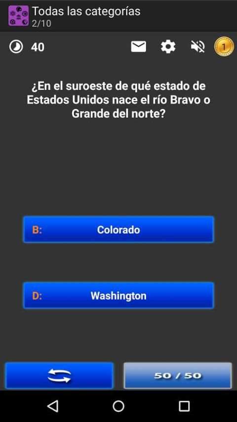 Trivial Quiz Español Preguntas स्क्रीनशॉट 2