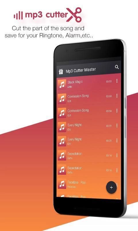 Cut Musik MP3 as ringtone screenshot 4