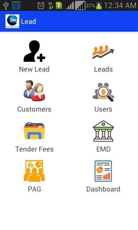 BVG CRM screenshot 4