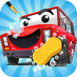 Car Wash Salon Free Kids Games أيقونة