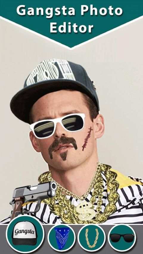 Gangsta Photo Editor скриншот 2