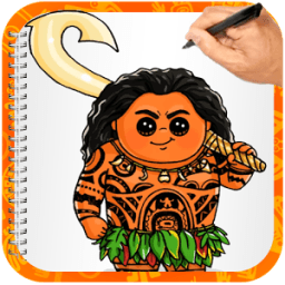 ikon How To Draw Maui Moana
