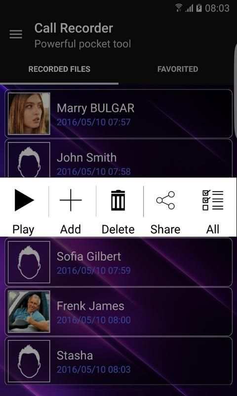 Auto Call Recorder screenshot 6