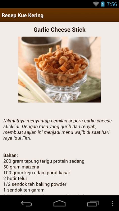 Resep Kue Kering screenshot 1