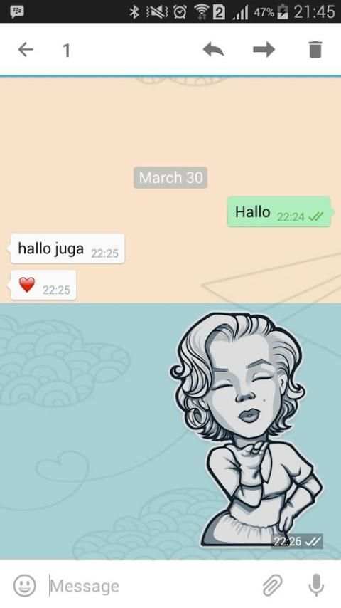 Friend Line Messenger screenshot 2