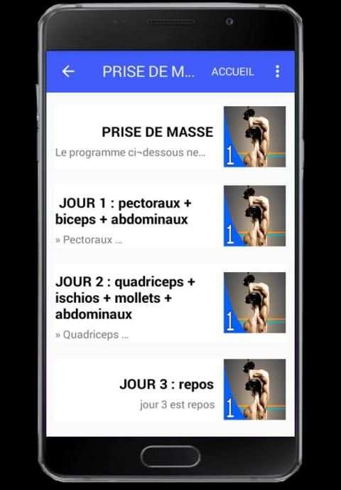 musculation 9 تصوير الشاشة