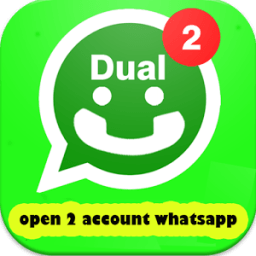 open 2 accounts whatsapp Prank иконка