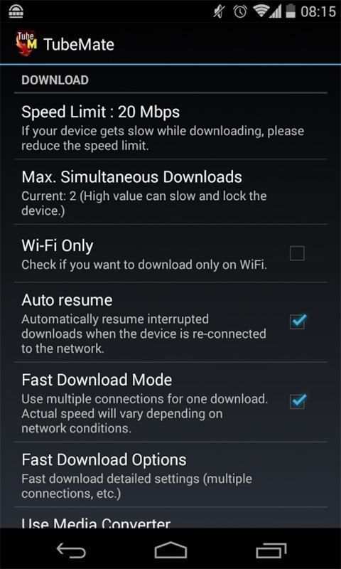 TubeMate Pro 1 تصوير الشاشة