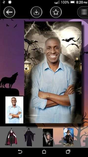 Halloween Montage Photo Editor 1 تصوير الشاشة