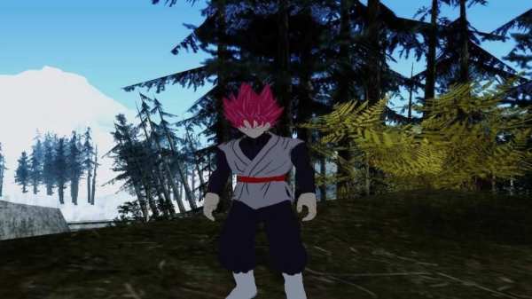 Super Saiyan Rose GTA SA screenshot 2