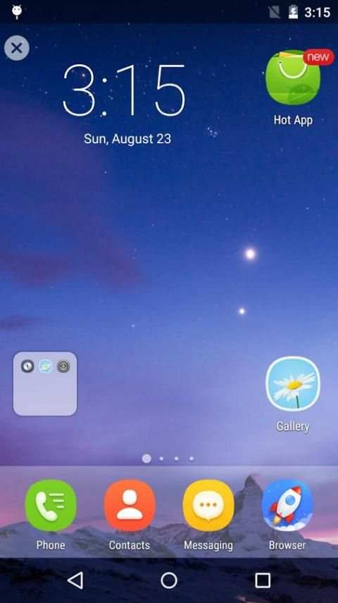 OS8 Launcher - Iphone Style 8 تصوير الشاشة