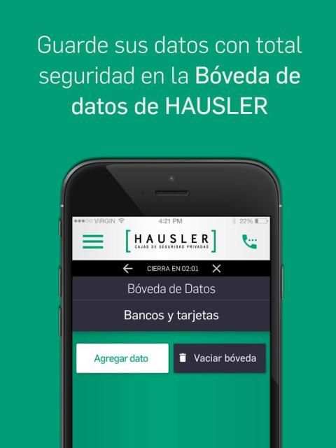 Hausler - Bóveda de Claves скриншот 2