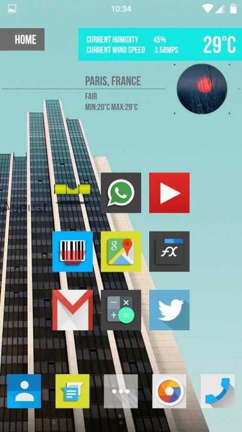 OnePlus 2 ultimate THEME NOVA 2 تصوير الشاشة
