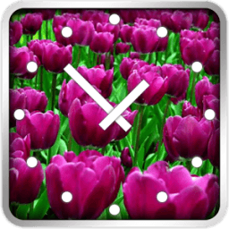 Flowers Clock Widget icon