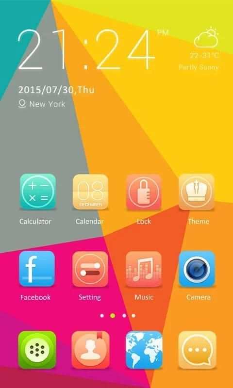 Unique Theme - ZERO Launcher 1 تصوير الشاشة