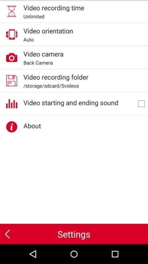 Secret Video Recorder स्क्रीनशॉट 4
