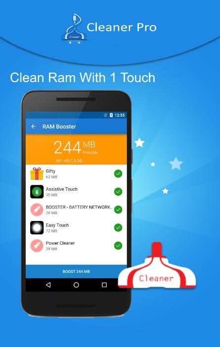 Cleaner Pro - Battery Saver 7 تصوير الشاشة