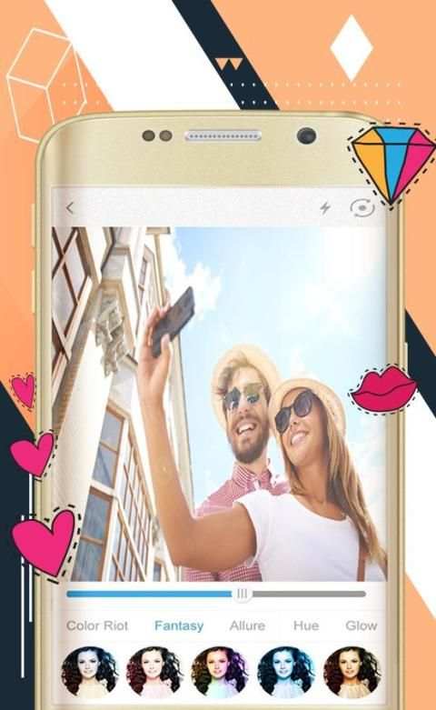 Candy Selfie Candy Camera 2017 screenshot 2