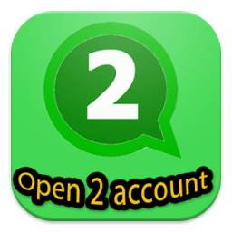 open two accounts on whatsapp 1.0