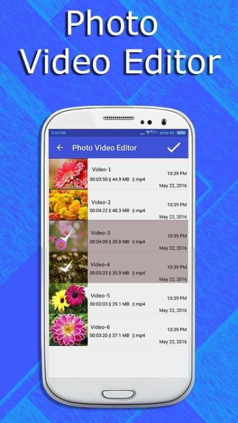 Photo Video Editor скриншот 3