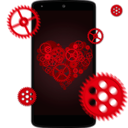 ikon Heart 3D Live Wallpaper