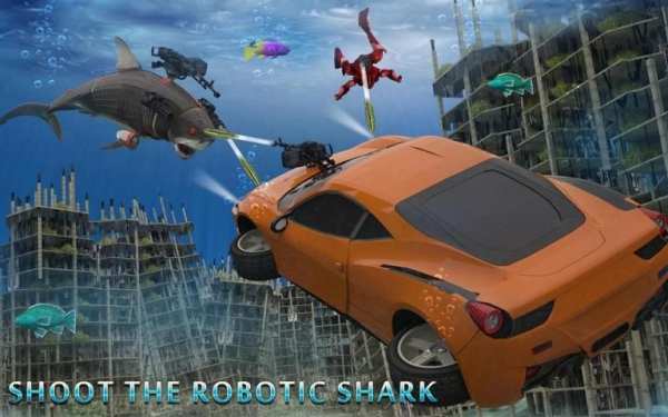 Underwater Robot Car Transform screenshot 9
