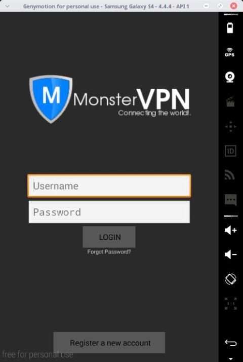 Monster VPN screenshot 2
