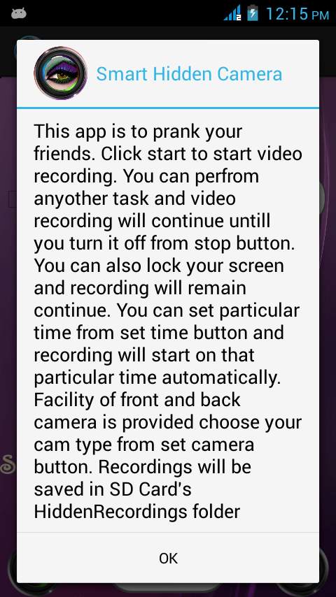 Smart Hidden Camera screenshot 5