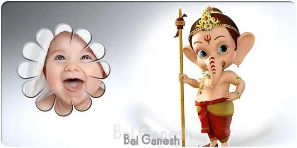Ganesh Photo Frame स्क्रीनशॉट 1
