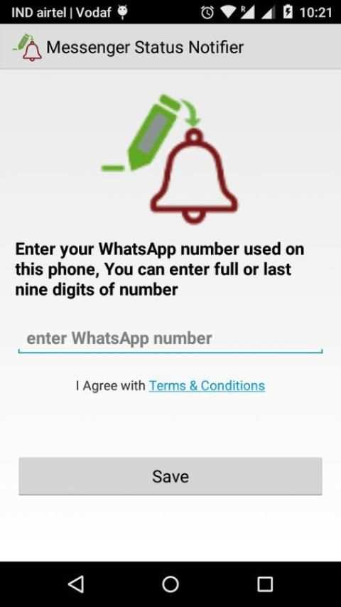 Messenger Status Notification screenshot 3