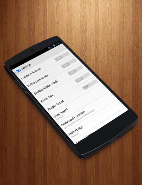 3G Fast Internet Browser 3 تصوير الشاشة