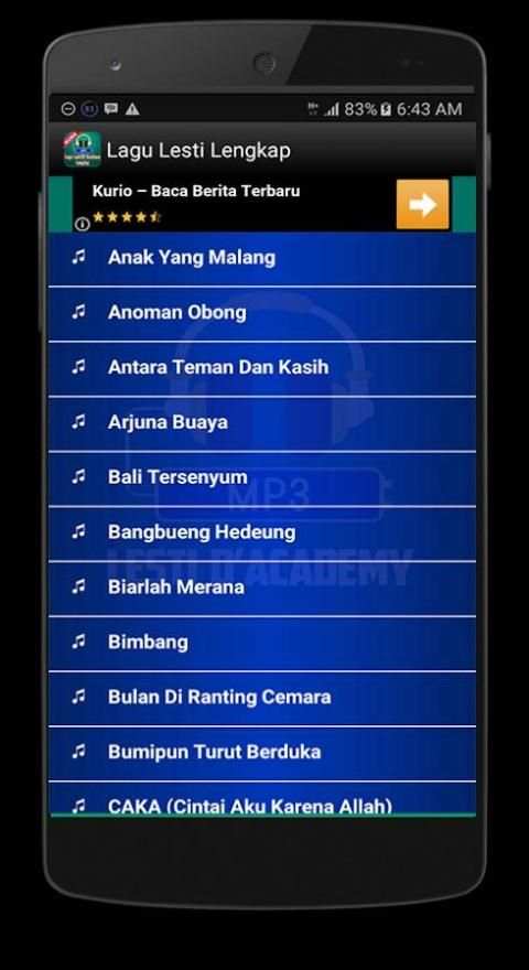 Lagu Lesti Lengkap screenshot 3