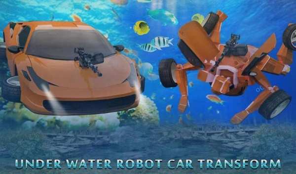 Underwater Robot Car Transform screenshot 6