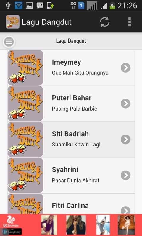 Lagu Dangdut 5 تصوير الشاشة