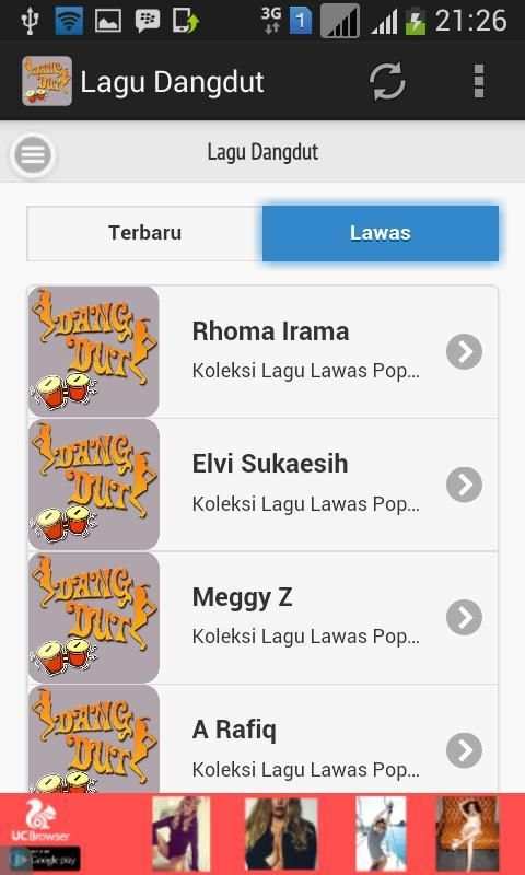 Lagu Dangdut 3 تصوير الشاشة