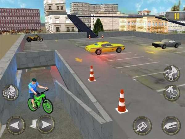 Rooftop BMX Bicycle Stunts screenshot 6
