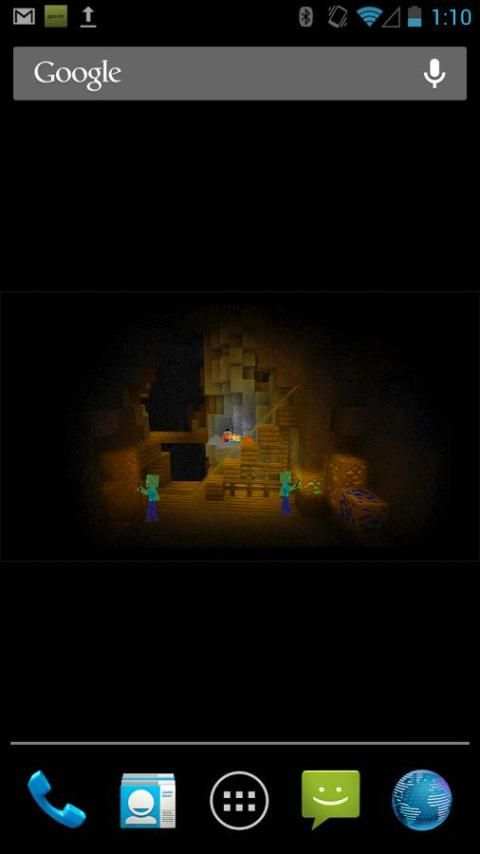 ZombieMine Minecraft Wallpaper screenshot 1